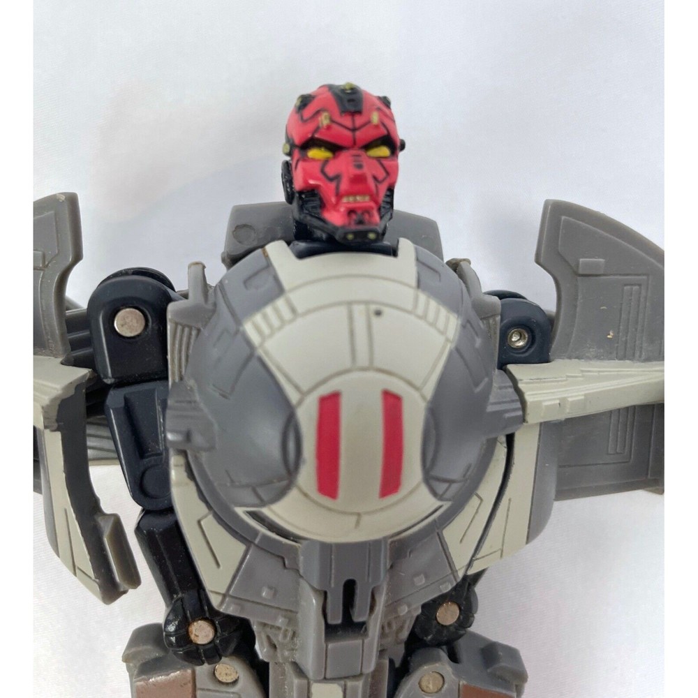 Star Wars Transformers Darth Maul Sith Infiltrator Fighter Ship Figure - Picture 6 of 8